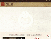 Tablet Screenshot of mastra.com.uy